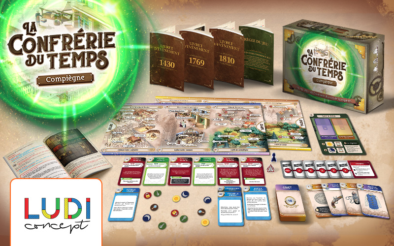 La Confrérie du Temps, le jeu d’enquête historique