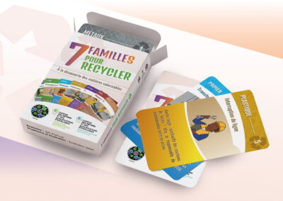 Présentation du jeu des 7 familles pour recycler de GIP Forinval
